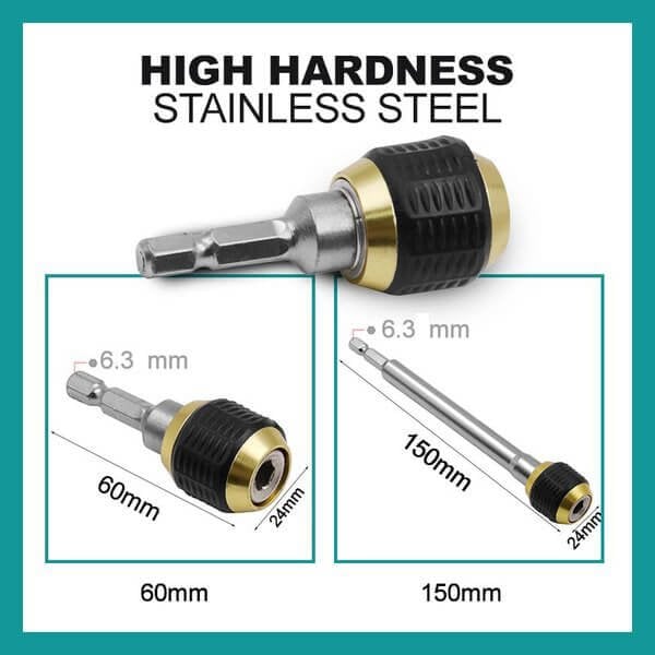 Quick-release Hexagon Drill Bit Coupling